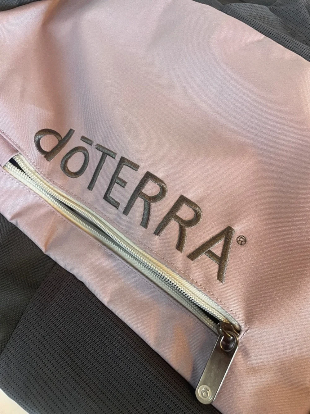 Doterra Black and Mauve Logo Backpack - Picture 3 of 12